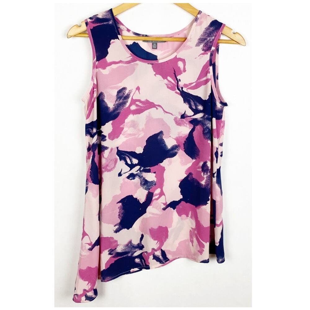 Lisa Rinna Collection Sleeveless Asymmetrical Top Size XS